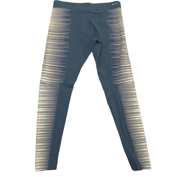 NIKE Flash Reflective Running Leggings Teal Large - Picture 3 of 7